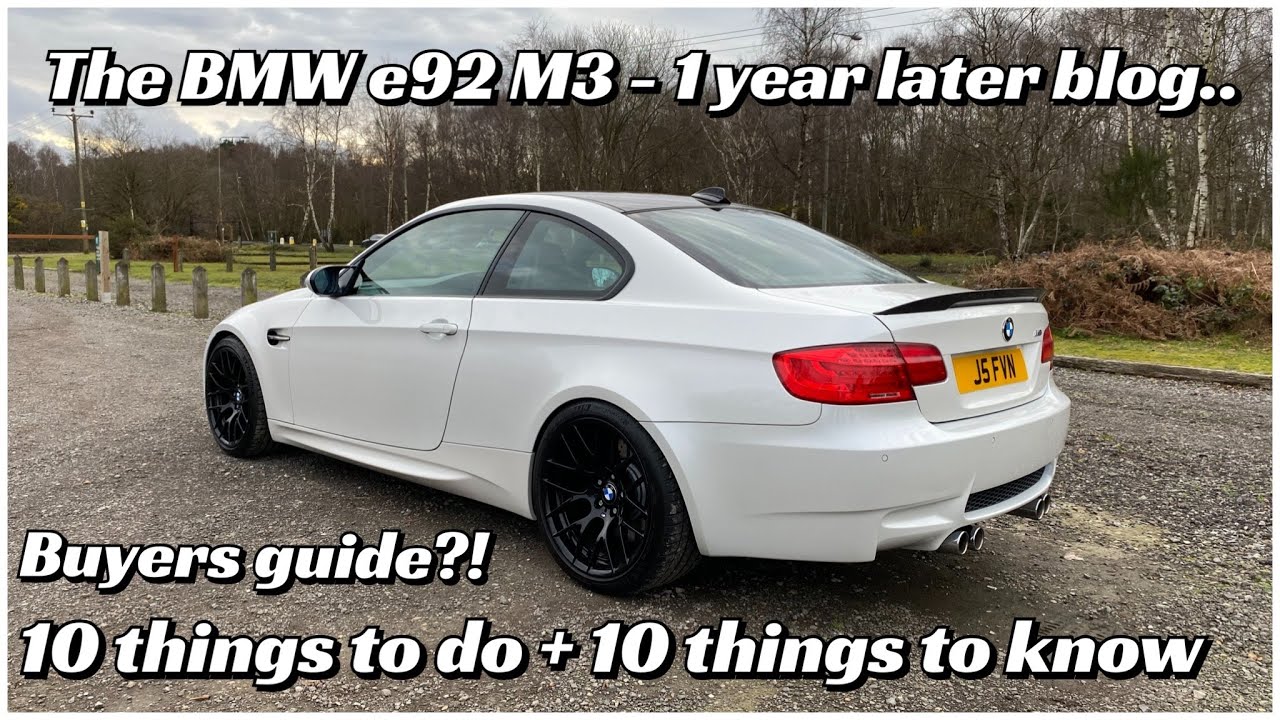 Used buying guide: BMW M3 E92