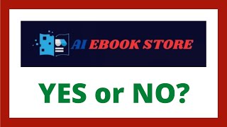 AI Ebook Store Review - Legit AI eBookStore App
