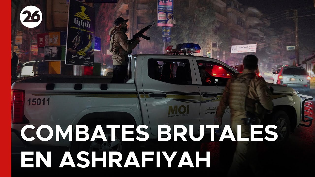 🇸🇾 EL EJÉRCITO SIRIO ENTRA EN ASHRAFIYAH | Intensos combates contra fuerzas kurdas en Alepo