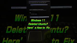 Fix Ubuntu Missing in Windows Boot Manager 💻 #windows11 #ubuntu #youtubeshorts #shorts