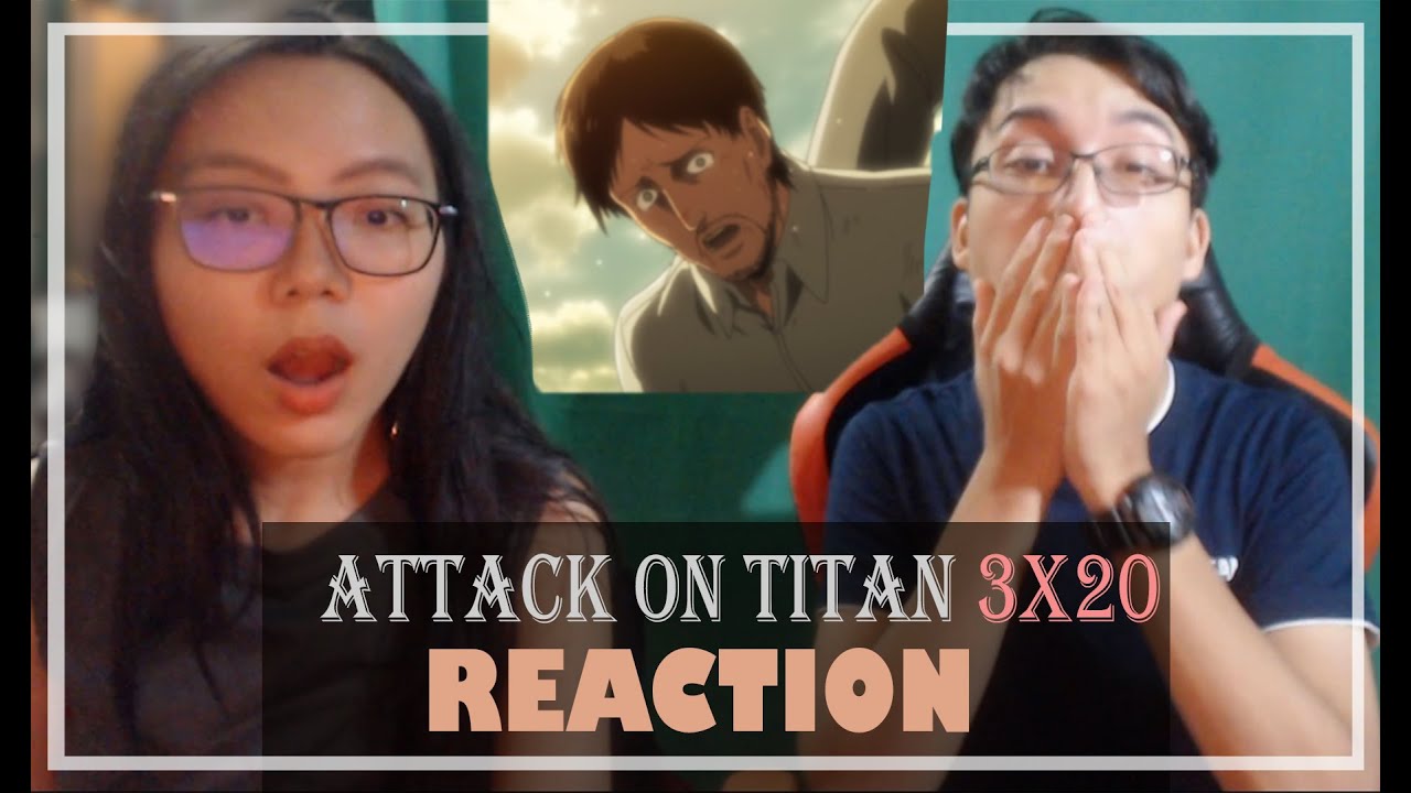 Attack on Titan (Shingeki No Kyojin) 3X20 | "That Day" | REACTION