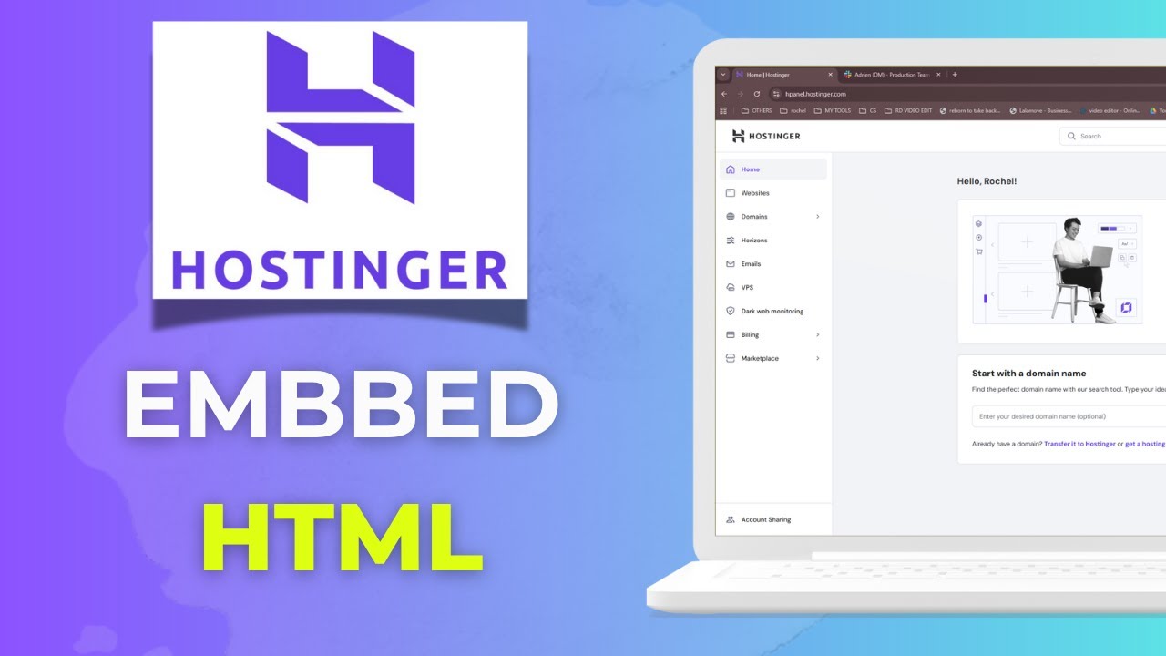 How To Embed HTML Code To Hostinger Website Builder 🔴 - YouTube