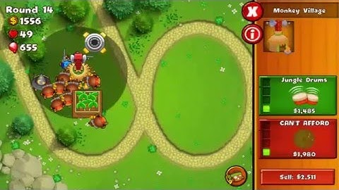 Bloons Monkey City [android] - Contested Territory Grass Terrain round 34