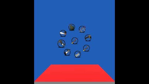 Weapon Wheel (Animated) for Unity