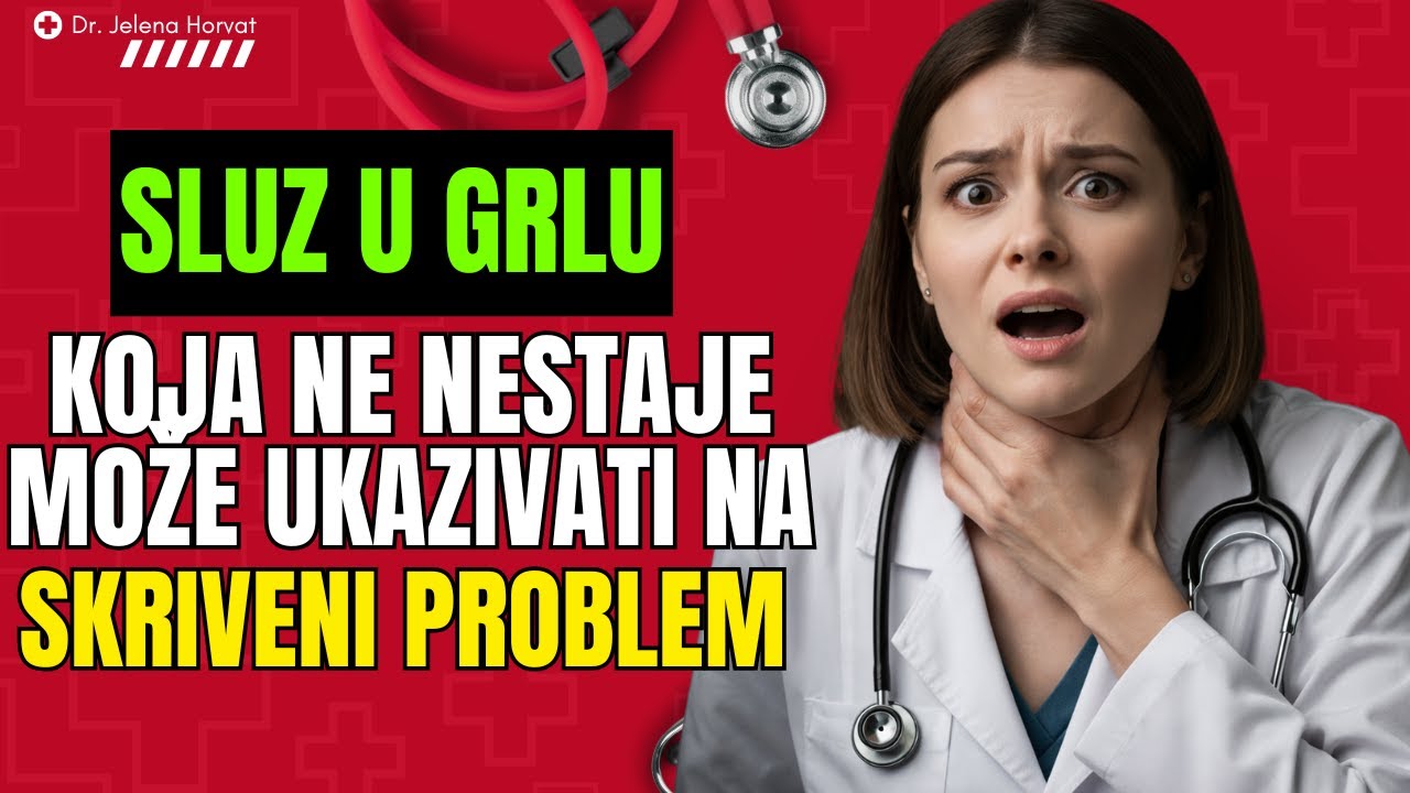 ⚠️Ako imaš stalnu sluz u grlu, ovo može biti znak problema koji mnogi ignoriraju