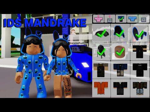 id de no brookhaven roupa no roblox mandrake｜TikTok Search