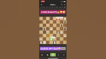 Checkmate in 1 move🤣 #chess #chesscom #chessgame #magnuscarlsen #samayraina #fyp #fide #new #viral