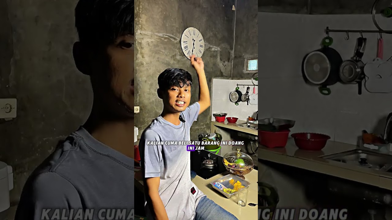 Jam Dinding Jumbo Bikin Rumah Makin Estetik! 🕰️✨ Oxihom Jam Dinding Bulat 50cm Silent Vintage Mewah