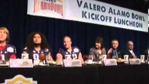 2010 Valero Alamo Bowl Kickoff Luncheon presented by the NFLPA Game