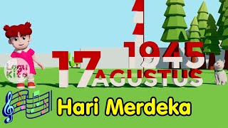 Lagu Anak Hari Merdeka ( 17 Agustus 1945 ) | 3D Diva Bernyanyi | Lagu Anak Channel