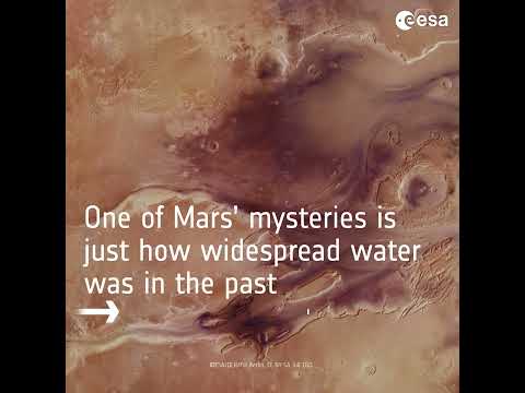 New Mars Water Map