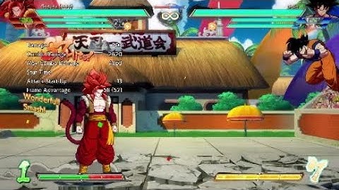 Ssj4 Gogeta side-switches from anything