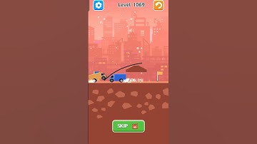 Draw bridge level 1069 #gaming #gameplay #games #shortvideo #tiktok #funny#instagram #roblox#shorts