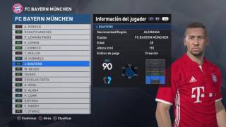 PES 2017 Edit Bayern Munich