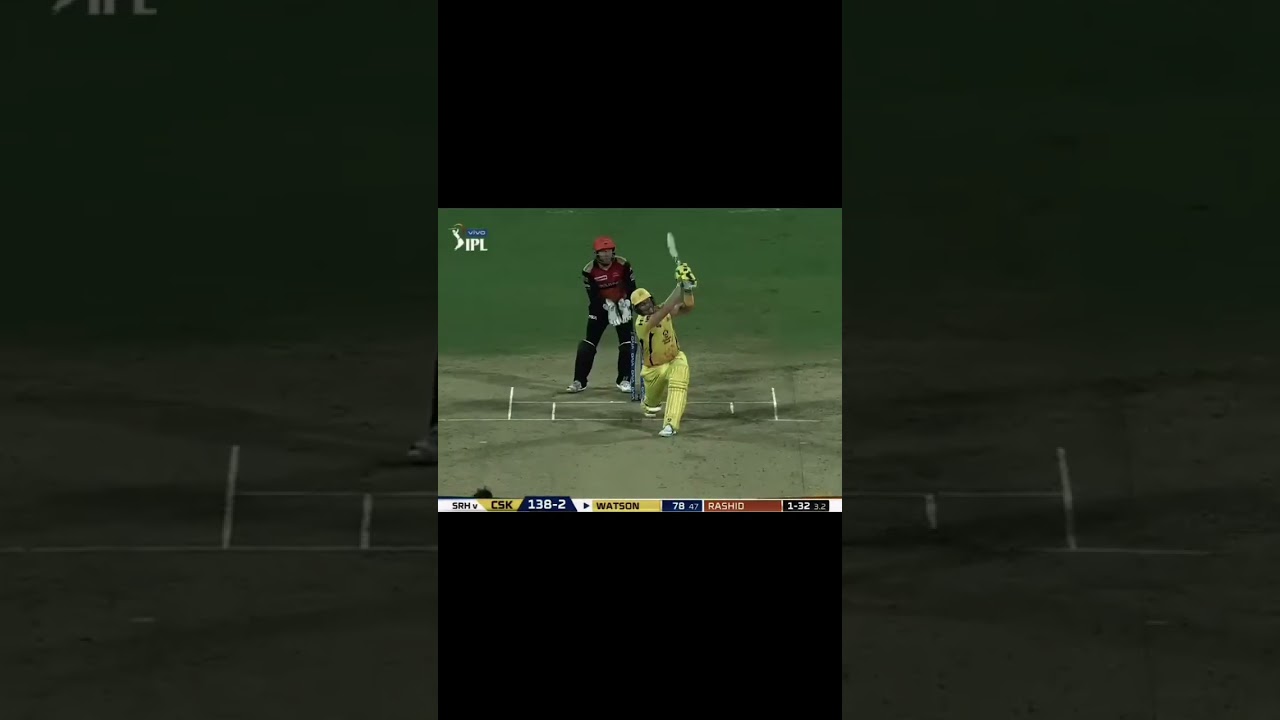 Shane Watson VS Rashid Khan l IPL 2019 SRH vs CSK