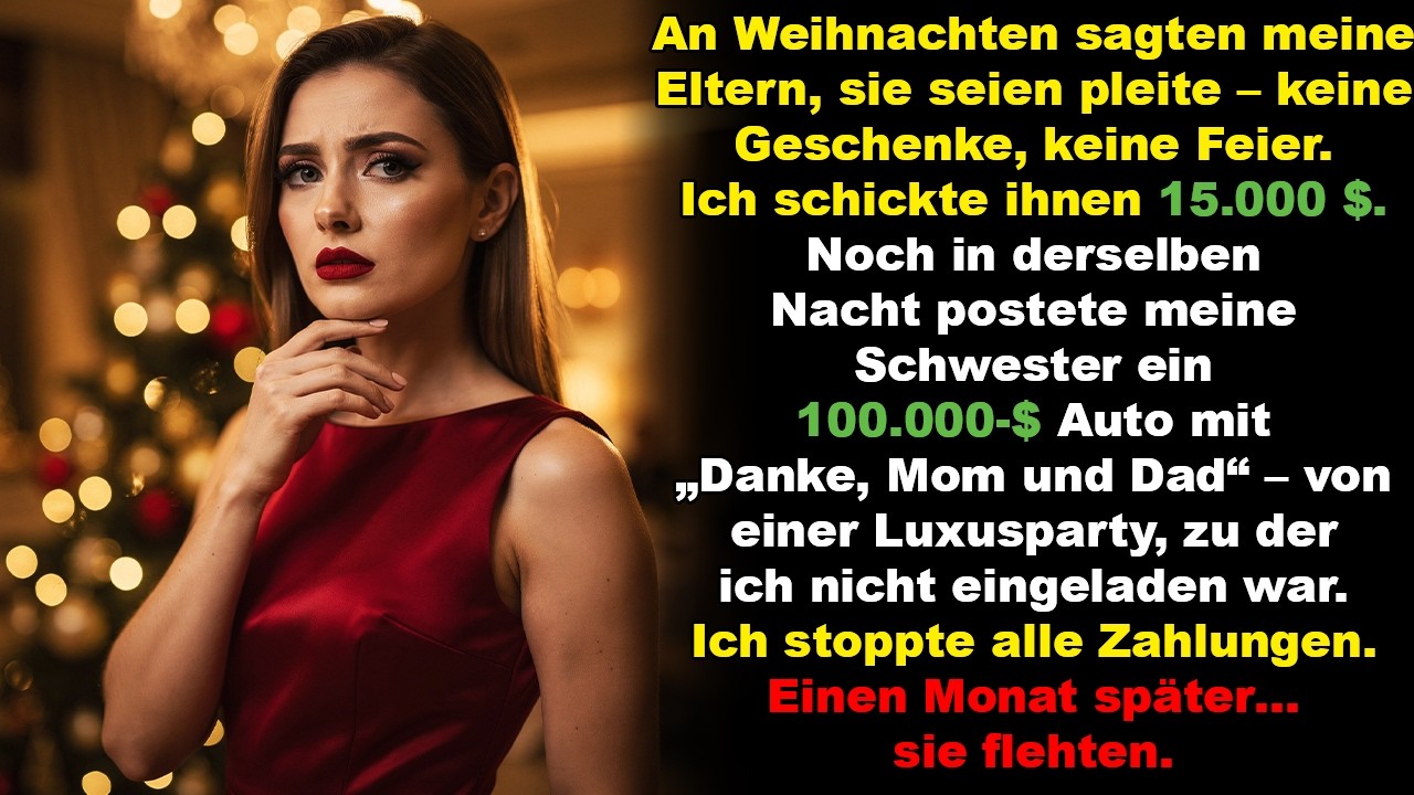 Meine Eltern sagten: „Wir sind pleite“ – dann kaufte meine Schwester ein 100.000-$-Auto.