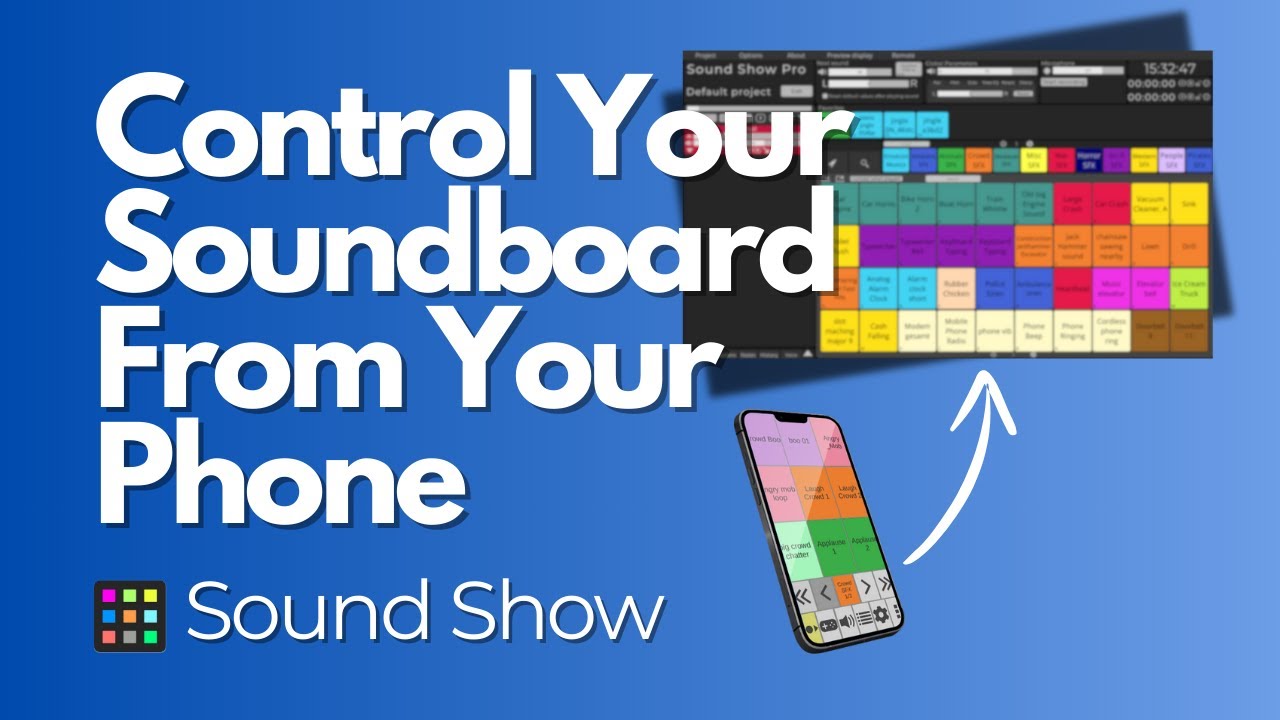 Sound Show Remote - Control your desktop soundboard from your Android phone