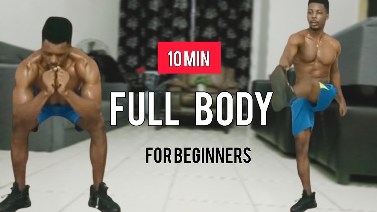 10 MIN FULL BODY WORKOUT FOR BEGINNERS // chaplet gym workout - YouTube