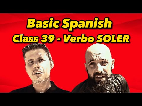 Learn SPANISH#39 - VERBO SOLER (With SUBTITLES)