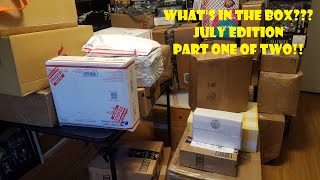 Episode 401 - What's in the Box?? July Edition, Part One of Two