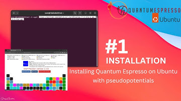 Installing QUANTUM ESPRESSO on UBUNTU