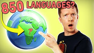 What country has the most languages spoken? (Top 5!)