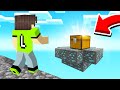 I Found A SECRET TREASURE Island In SKYBLOCK! (Minecraft)