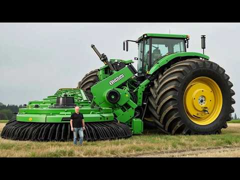 150 Modern Agriculture Machines Operating at Peak Efficiency