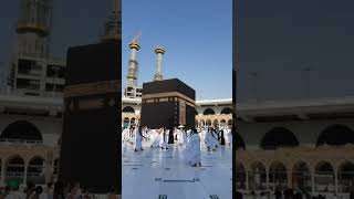 mashallah kitna khubsurat nazara hai 💕📿 #kabaa #madina #love #allah #kabaa