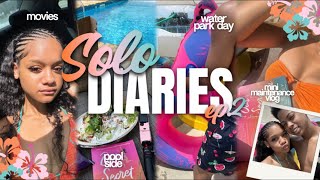 SOLO DIARIES 02 ✿ pouring back into myself: waterpark, gym, cooking, life updates, friends