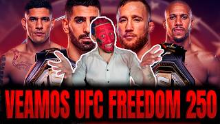 VEAMOS UFC FREEDOM 250 (CASA BLANCA) C/ COKE & YEIZI