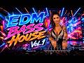 EDM Bass House Mix Vol.1 ⚡ High Energy Festival Drops | 1 Hour Club &amp; Rave Music