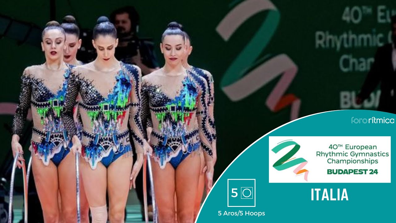Italia/Italy - 5 Aros/5 Hoops - FINAL - Budapest EC 2024