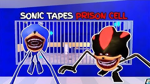 SHIN SONIC TAPES Vs SHADOW SONIC in BARRY'S PRISON RUN!  #roblox #obby