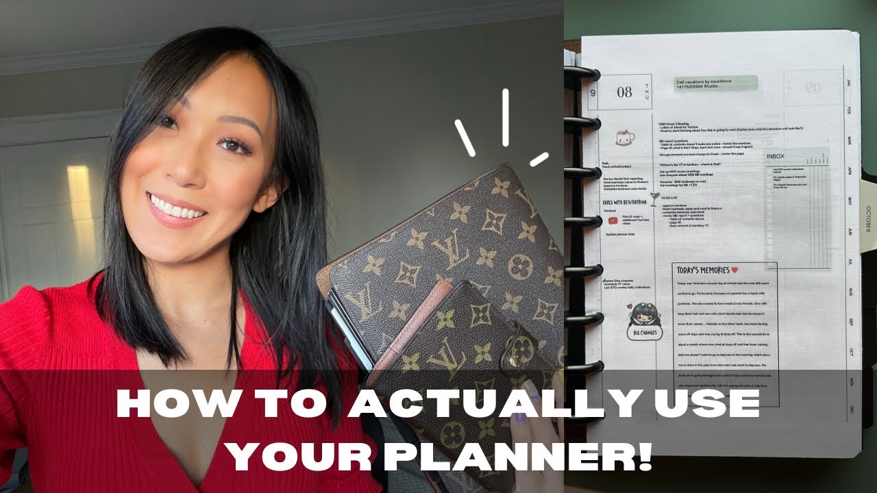 How to ACTUALLY use your planner EVERYDAY in 2023! | Productive ...