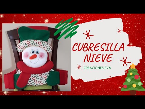 Cubresilla Navideño Muñeco de Nieve
