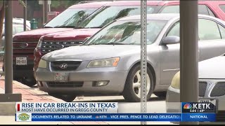 LOCK YOUR CARS: Gregg County authorities say car burglaries on the rise