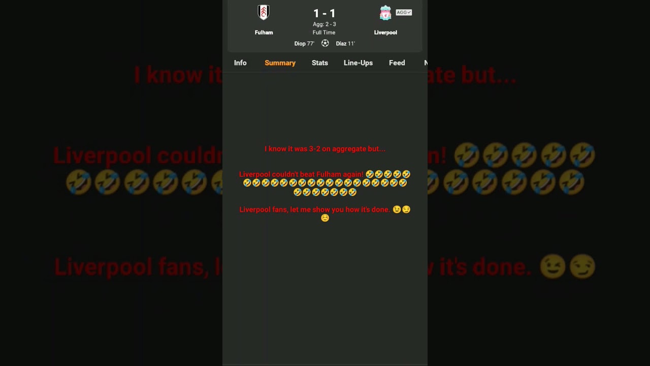 LIVERPOOL EXPOSED!🤣