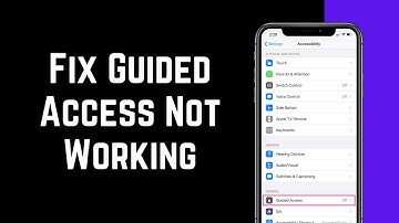 How To Fix Guided Access Not Working on iPhone or iPad in iOS 16 (2023)
