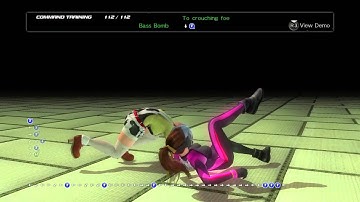 DEAD OR ALIVE 5 Last Round Honoka Command Training