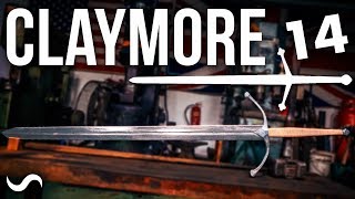 MAKING A SCOTTISH CLAYMORE SWORD!!! PART 14  FINISHED