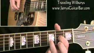 How To Play The Traveling Wilburys Handle With Care (intro only) chords