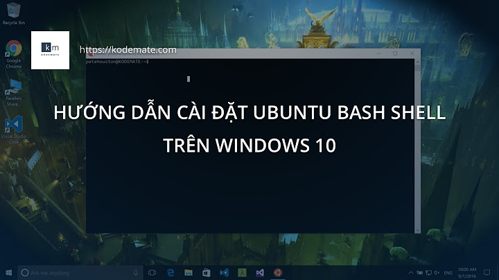 Hướng dẫn cài ubuntu bash trong windows 8