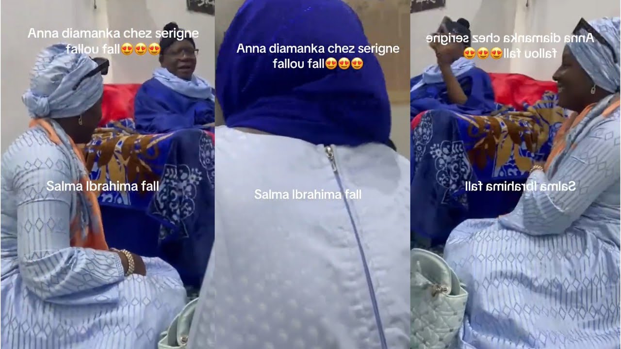 Madame SONKO Anna Diamanka chez Serigne Fallou Fall.