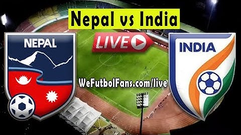 Nepal vs India Friendly Match (1-1) Draw
