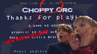 CHOPPY ORC SPEEDRUN!! (COOLMATH) NEW WORLD RECORD!!!!