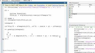 Learning MathLAB Programming x53 Integration