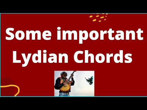 Chords of the Lydian Chromatic Concept