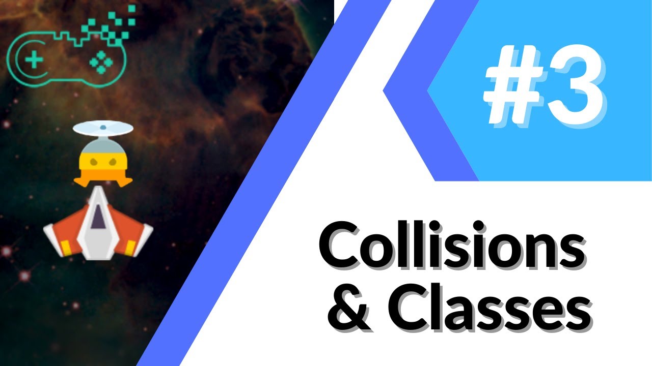 PixelPAD Tutorial: Space Shooter #3 - Collisions & Classes - YouTube
