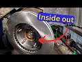 Brakes hung Backwards-Mechanic Trick! Honda Civic 1.3 IMA CVT